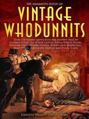 cover image of The Mammoth Book of Vintage Whodunnits